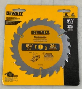 Hoja de sierra para cortar madera lisa DeWalt DW9054 5-3/8" 24T - Imagen 1 de 1