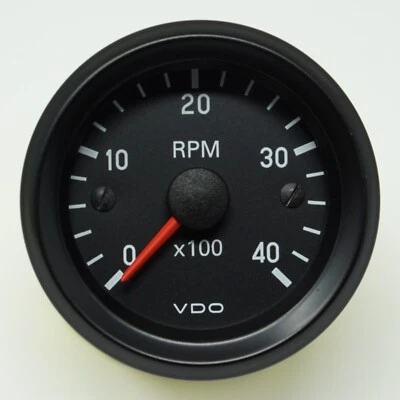 VDO Tachometer Cockpit International 2 1/16in 4000 Umin - Image 1 of 2