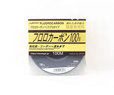 YGK 100% Fluorocarbon Leader Line 100m Size 18 60lb 0.7mm (5693)