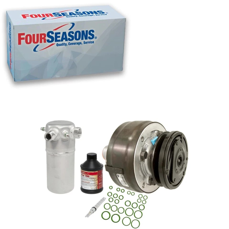 4 Seasons A/C Compressor Kit Front For 1987-1991 GMC R2500 Suburban 5.7L V8 - Image 1 of 4