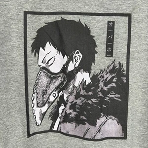 AS Colour Staple Overhaul Anime Beak Shaped Mask 100% Cotton T-Shirt Gray Large - Picture 1 of 4