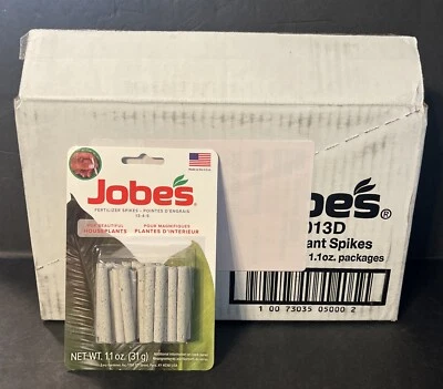 Jobe’S Fertilizante Picos Plantas de Interior Alimentos Vegetales Estuche a Granel 12 Paquetes (360 Palos) Foto 1 de 2