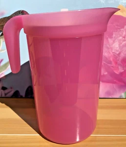 Jarra infusora Tupperware de un galón ~ rosa opaca rara nueva - Imagen 1 de 2