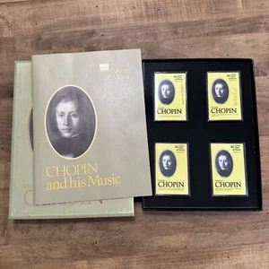 Time 1976  Life great Men of Music Cassettes 4 Tapes Boxed Set: Frederic Chopin - Picture 1 of 3