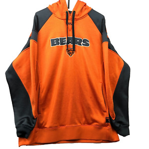 Chicago Bears Hoodie Adult Mens XL Orange Long Sleeve Embroidered NFL Men’s