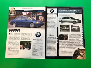 2001 BMW 525i 530i 540i 2 PAGE ORIGINAL PRINT AD ADVERTISEMENT - Picture 1 of 1