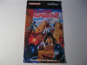 Rolling Thunder 2 Sega Genesis instruction manual only - Picture 1 of 2