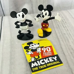 Mickey Mouse The TRUE ORIGINAL Mini Figure 2 Pack Blind Bag 90th Anniversary EUC - Picture 1 of 7