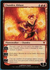 Chandra Ablaze Zendikar NM Red Mythic Rare MAGIC MTG CARD (ID# 244843) ABUGames