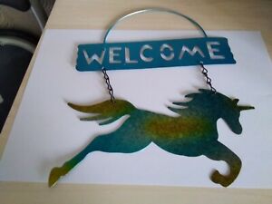 Unicorn Welcome Sign New