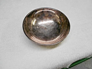 "PROPERTY AMERICAN RAIL LINE"  GORHAM 014407 Silver Soldered Plated Bowl - Picture 1 of 4
