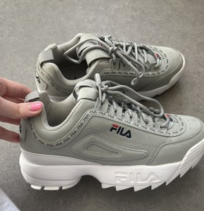fila disruptor grey