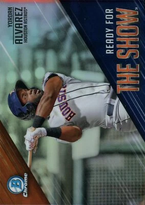 2019 Bowman Chrome Yordan Alvarez #RFTS-17 Prospect - Image 1 of 2