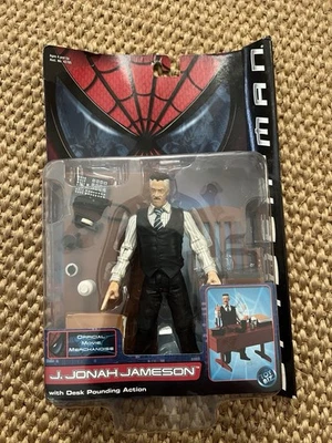 NUEVO Spider-man J. Jonah Jameson con Escritorio Golpeando Acción SELLADO Juguete de Acción Foto 1 de 3