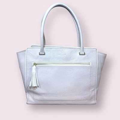 Bolsa satchel Kate Spade Chester Street Allyn grande em couro pebbled preto - Imagem 1 de 4