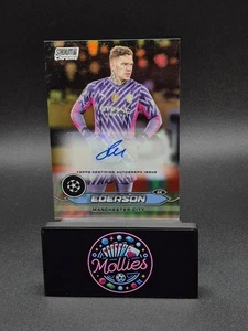 2023-24 Topps Stadium Club Chrome Ederson Auto Signatures #CA-ED Man City - Picture 1 of 2