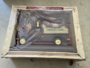 Old Fashioned Metal Nutcracker Chestnut Creek Truck #3551 (2005) - Picture 1 of 7