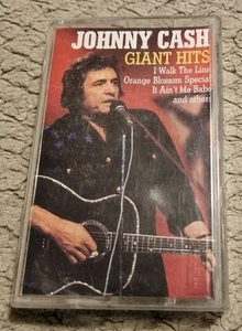 Johnny Cash Greatest Hits 1993 Cassette Tested Plays - Picture 1 of 20