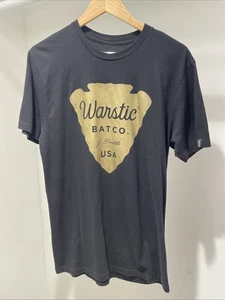 Warstic Bat Co J Battle Men Large T Shirt Black Baseball - Picture 1 of 6