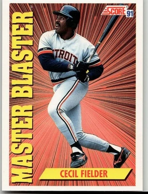 Cecil Fielder 1991 Score Baseball Detroit Tigers - Image 1 of 2