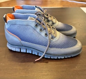Cole Haan Zerogrand OS High Cut Sneaker Herren Gr. 9 Grau Blau 164 C20033/515 - Bild 1 von 9