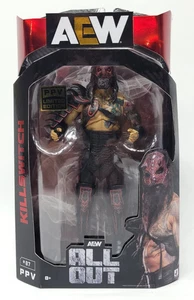 Modellino Jazwares AEW All Out #07 PPV KILLSWITCH 7" NUOVO Target Edizione Limitata - Foto 1 di 2