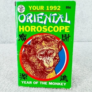 Your 1992 Oriental Horoscope Globe Mini Mag 1191/231 Year of the Monkey Vintage - Bild 1 von 6