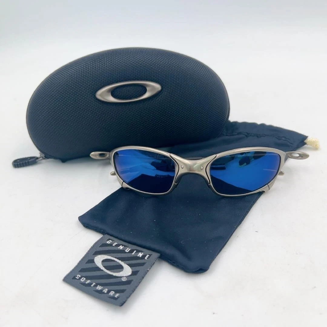 小物 Oakley Juliet plasma Oakley Juliet X Metal Plasma Frame / Ice Iridium Lens with Serial