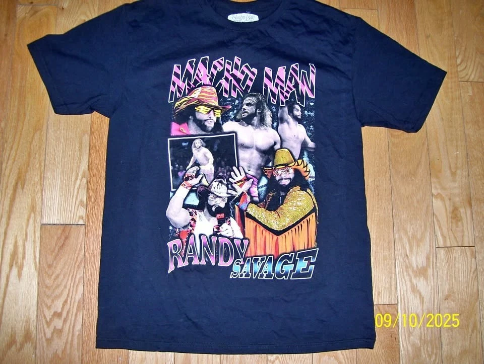 Camiseta de lucha libre Macho Man Randy Savage talla mediana Foto 1 de 1