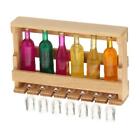 14 Pieces 1 12 Dollhouse Miniature Wine Rack With Bottles And Glass