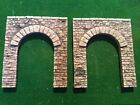 TT Scale  Stone Style Tunnel /  Stone Arches X 2 Pre Painted MIL302H
