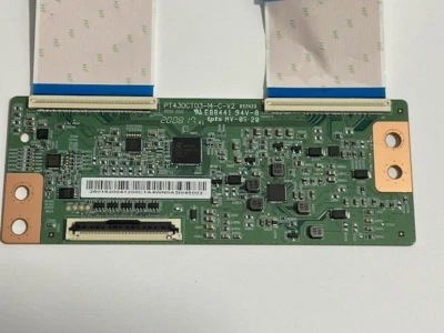 Replacement TV TCON T-CON Board For JVC LT-43C700B PT430CT03-14-C-V2 - Image 1 of 3