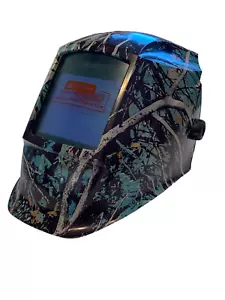 Casco de soldadura sumergido en agua automático oscuro WHAM30 azul fangoso niña - Imagen 1 de 3
