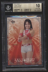 2012 BBM Japan True Heart #39 Sareee RC BGS 10 1st Card Rookie - Imagen 1 de 3