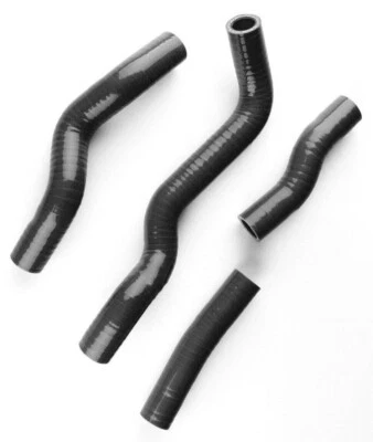 For 2008-2015 Kawasaki KLX250 KLX250S DTRACKER Black Silicone Radiator Hose - Image 1 of 4