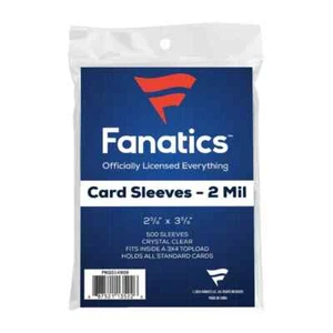 FANATICS SOFT SLEEVES 0500ct New - Picture 1 of 1