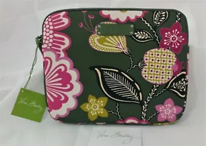 Vera Bradley Olivia Pink Neoprene Tablet eReader Sleeve 10x8 Padded Zipper L31 - Picture 1 of 6