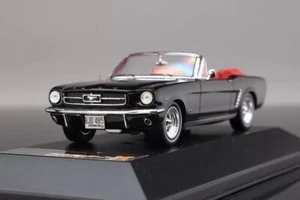 Ford Mustang 1965 convertible modelo de coche de aleación negro 1/43 - Imagen 1 de 9