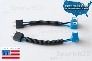 NEW! HIGH temp ceramic H7 POWER Connector HID Xenon VW BMW 2 Mazda 6 3 RX-7 Fog - Picture 1 of 7