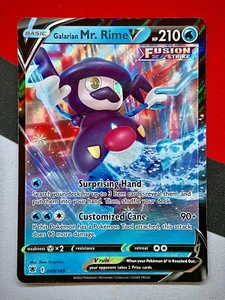 Galarian Mr. Rime V 049/189 Astral Radiance Ultra Rare Pokemon PACK FRESH - Picture 1 of 2