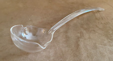 Vintage Clear Plastic or Acrylic Punch Bowl Ladle scoop