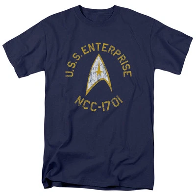 Star Trek Collegiate TV Show T-Shirt Sizes S-3X NEW - Image 1 of 2