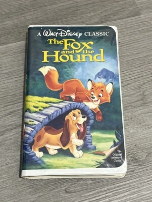 The Fox and the Hound (A Walt Disney Classic) - Black Diamond - VHS - Image 1 of 4