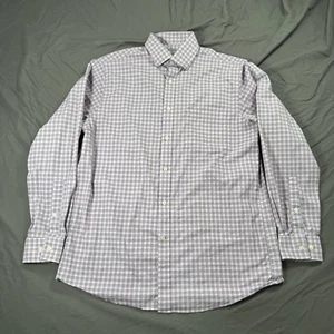 Michael Kors Regular Fit Stretch Long Sleeve Button-Up Pocket Shirt Purple M - Picture 1 of 7