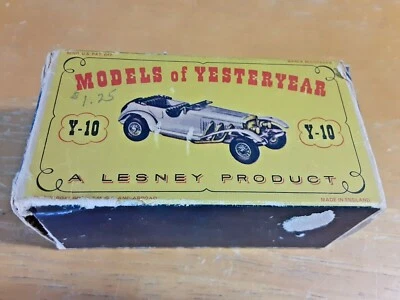 Винтажный продукт LESNEY в оригинальной коробке Y-10 1928 MERCEDES 36/220 - Изображение 1 из 3