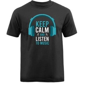 Camiseta Keep Calm & Listen to Music Band - Imagen 1 de 17