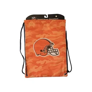 NEW NFL CLEVELAND BROWNS DRAWSTRING BACKPACK - FREE SHIPPING - Picture 1 of 5