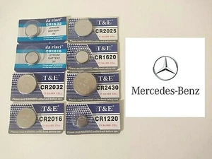 Pile de remplacement pour clé MERCEDES BENZ tous modèle au choix - Piles Neuves - Picture 1 of 20