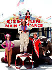 1985 - Great American Circus Foto - Sonja, Tiny Tim, Omar Gosh, Billy Martin
