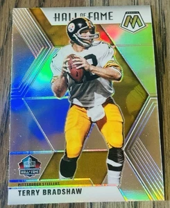 Panini Mosaic Silver Prizm Terry Bradshaw #171 2020 Salón de la fama Steelers - Imagen 1 de 2